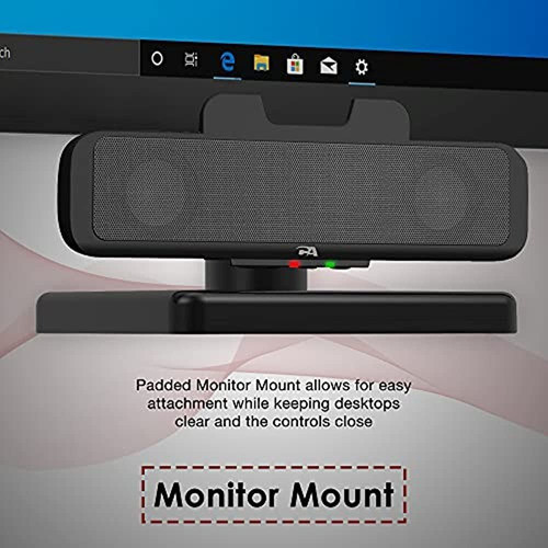 Cyber Acoustics Usb Speaker Bar - Altavoz Estéreo Alimenta 1