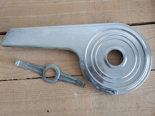 Cubrecadena Tapa Cadena Corona Bicicleta Plegable Antigua 1