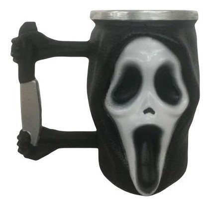 Caneca Resina Panico Filme Terror 250ml Zona Criativa Cult 1