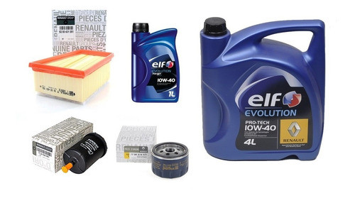 Kit Filtros  Aceite 5 Litros Original Renault Oroch 1.6 16v 0