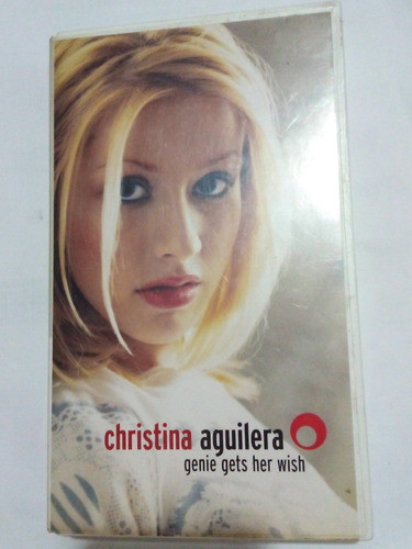 Fita Vhs Cristina Aguilera Genie Gets Her Wish Imp Japão 0