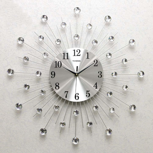 Adahx Reloj De Pared Moderno De Cristal 3d Reloj De Pared Co 0