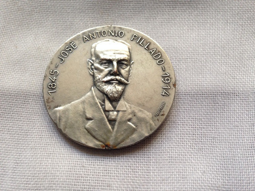 Antigua Medalla  De Historia Josè Antonio Pillado 1845-1914 0