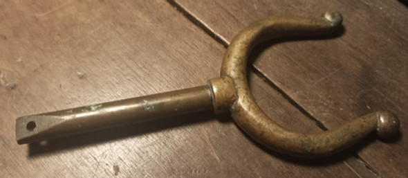 Antiguo Tolete En Bronce, Impecable. 1