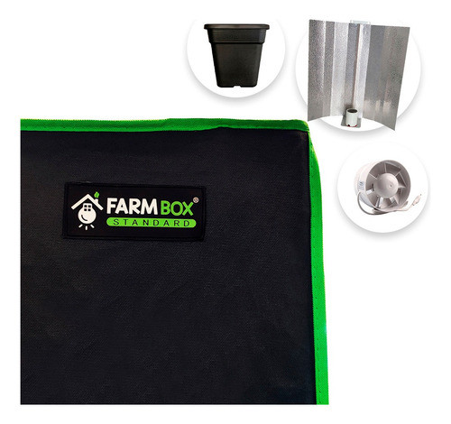 Kit Indoor Sog Hps Standard 60x60x160 Cultivo Indoor 0