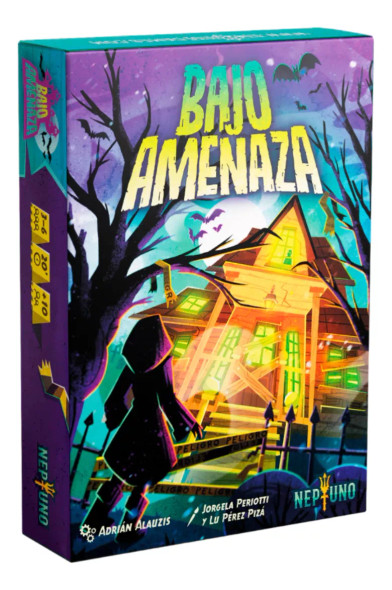 Neptuno Bajo Amenaza Cooperative Card Game – 3-6 Players – Strategy & Teamwork – Spanish Edition