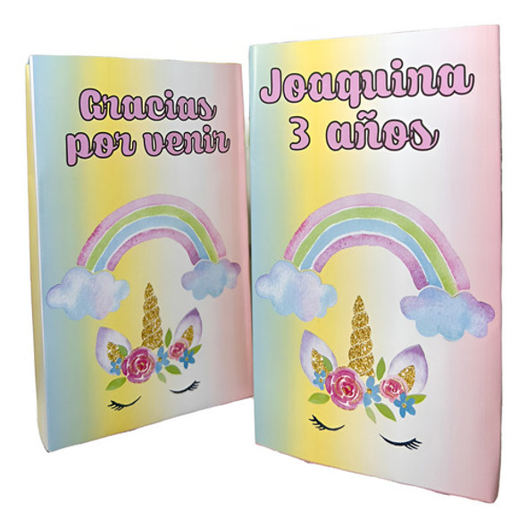 Bolsas Golosineras Personalizadas X 10 Unicornios Pastel 0 Bolsas Golosineras Personalizadas X 10 Unicornios Pastel 0