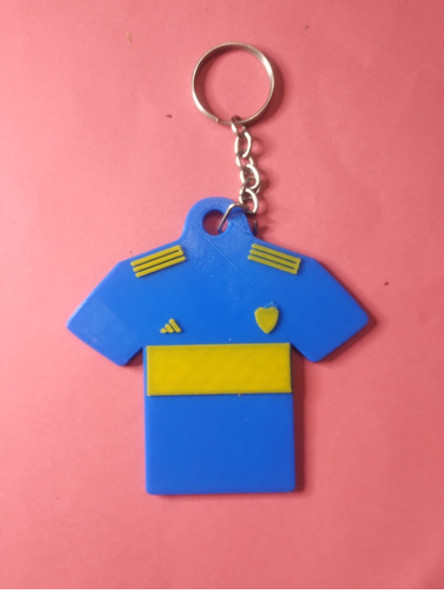 Llavero Camiseta Boca Juniors 3d Por 10 Unidades 1 Llavero Camiseta Boca Juniors 3d Por 10 Unidades 1