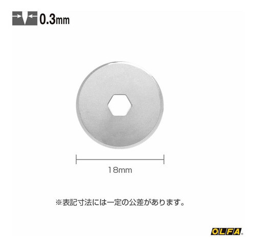 2 Cuchillas De Repuesto Para Cortador Olfa De 18 Mm, 1