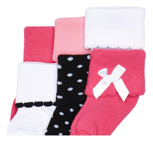 Juego De Calcetines Unisex Luvable Friends Para Bebés Recién 1