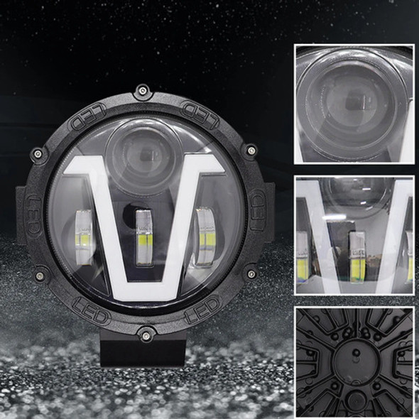 Faro Reflector Led Lupa 7 Pulgadas Ata/baja Utv Moto 4x4 Suv 1 Faro Reflector Led Lupa 7 Pulgadas Ata/baja Utv Moto 4x4 Suv 1