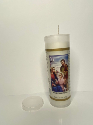 10 Velas Altar  De 7 Dias Sagrada Família  220g 1