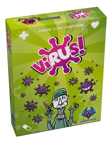 Virus! El Dragón Azul Virus Juego De Mesa Juego De Cartas 0