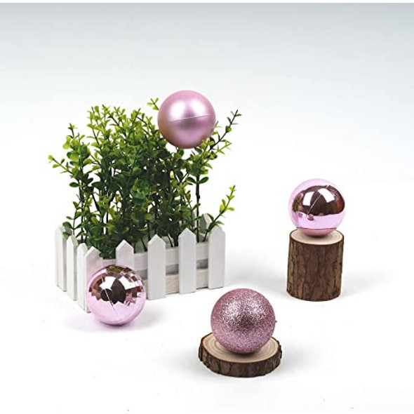 Bolas Para Arbol De Navidad Pack 24u. 4.2cm - Rosa 1