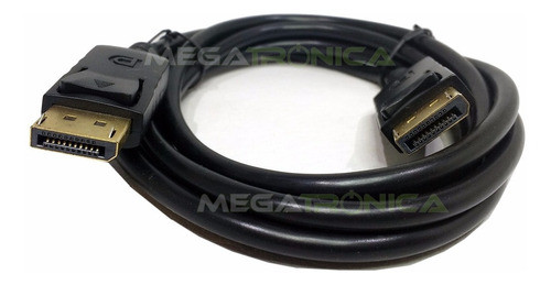 Cable Displayport A Display Port 1.8mt Macho Dorado Premium 0