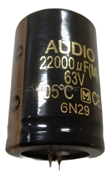Japón 22000uf Audio Condensador Electrolítico / 63v 0