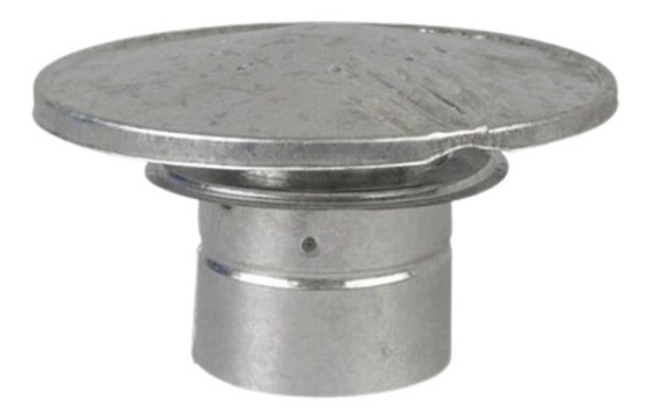 Sombrerete 6 Pulgadas Chapa Galvanizada Doble Aro 0 Sombrerete 6 Pulgadas Chapa Galvanizada Doble Aro 0