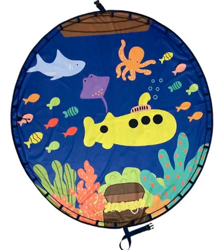 Tapete Alimentação Bebê Blw 1,4m C/ Alça Livre Pvc Bpa 0