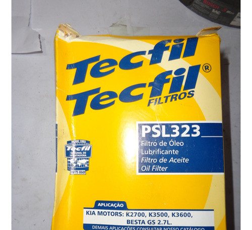 Filtro Lubrificante Kia Besta Gs 2.7 97-99 Original Tecfil 1