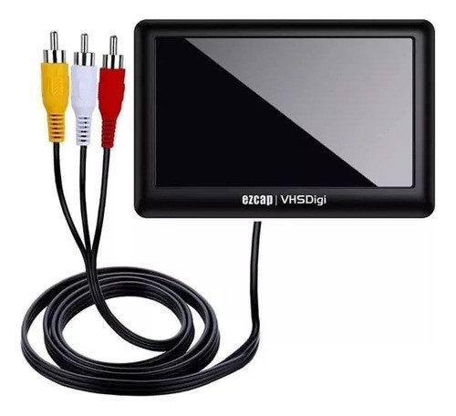 Gravador Conversor Vhs Ezcap180 Lcd 4.3 1