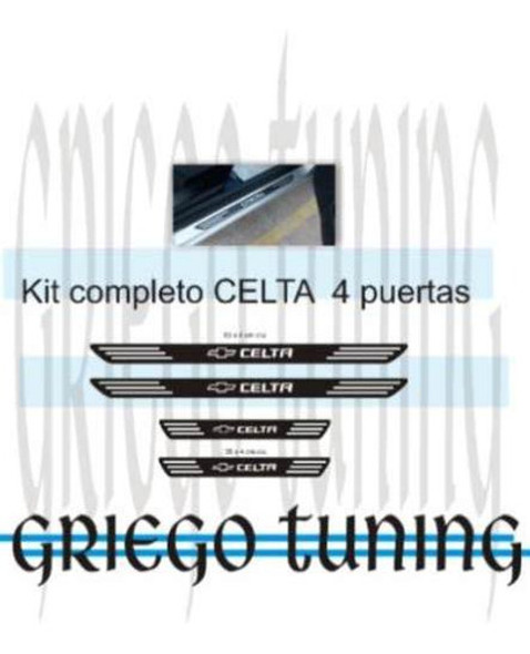 Cubre Zocalo Chevrolet Celta 4 Piez 1