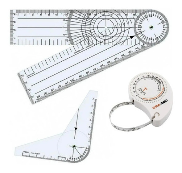 Goniômetro Grande  Goniometro De Dedo Fita Antropométrica 1