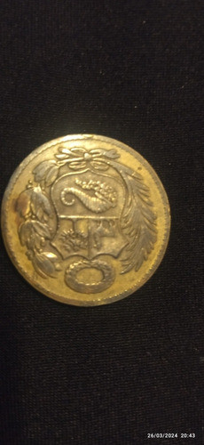 Moneda Del Perú Un Sol De Oro Año 1951.pagará Al Portador 1