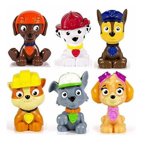 Conjunto De Bonecos Spin Master Paw Patrol 6 Peças 1