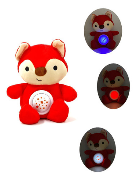 Lampara De Peluche Veladora Con Luz Y Música Dormidera Bebé 0