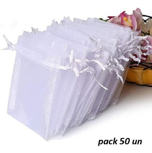 Bolsita Organza Mini 9x7 Cm 50 Unidades 1