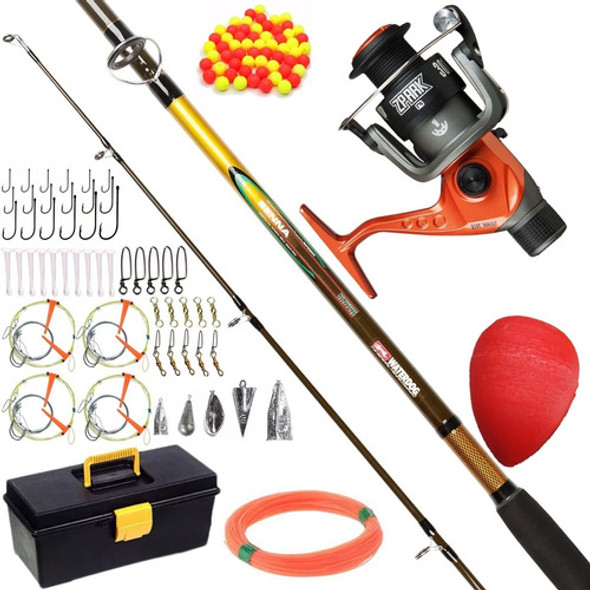 Ultra Mega Kit Pesca Reel + Caja Super Completa + Reta 2.10 0