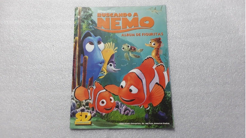 Álbum De Figuritas Buscando A Nemo. Incompleto. Muy Buen Est 0
