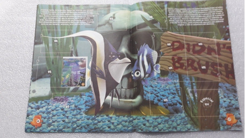 Álbum De Figuritas Buscando A Nemo. Incompleto. Muy Buen Est 1
