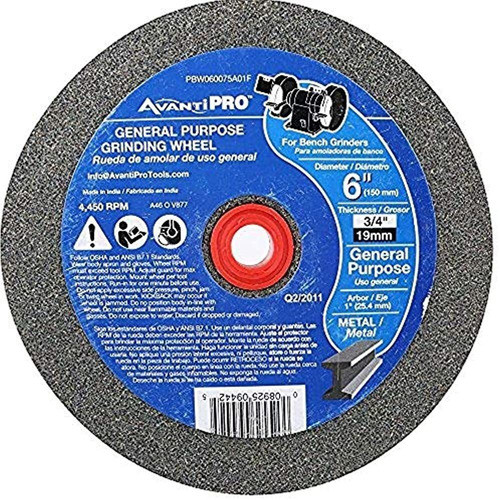 Avanti Pro Pbw060075a01f - Rueda 6 X 3/4 X 1 0