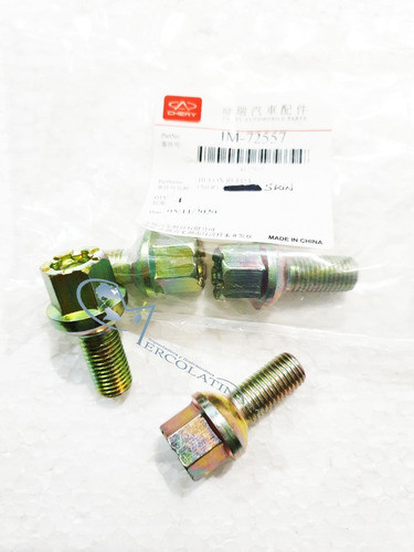 Bulon Rueda Chery Skin 2012 Al 2015 1.6 0