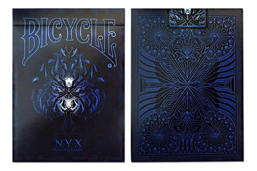 Mazo Naipes Bicycle Nyx - Coleccion Poker Magia 1