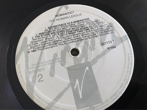 Disco Vinilo The Human League / Romantic (brasil) 1