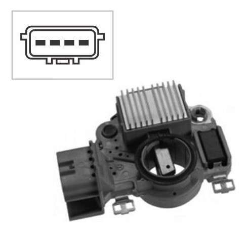 Regulador De Voltaje Para Mitsubishi 12v 4p Tamatel 17849 0