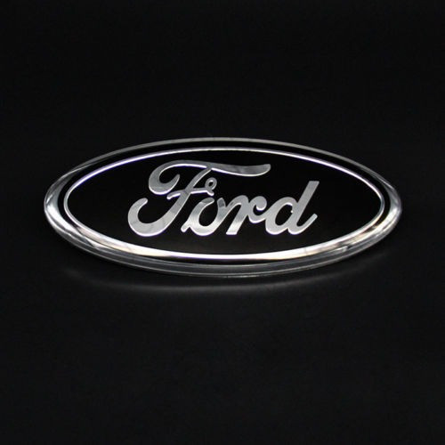 Para Ford Negro Oval Delantero Grillelogo 4l3z-1542528-ab 9 1