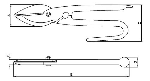 Tesoura Para Corta Chapa 12 Tramontina Pro 44067112 1