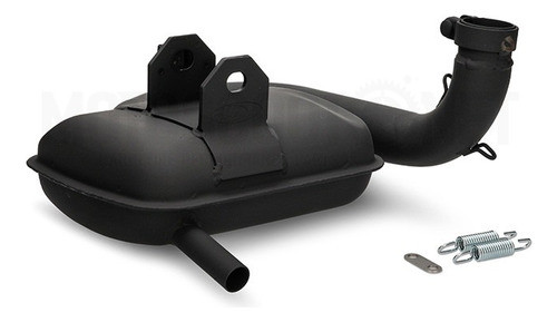 Silenciador Motoneta Vespa Px  Lml Star Deluxe T5 Nv 2t 1