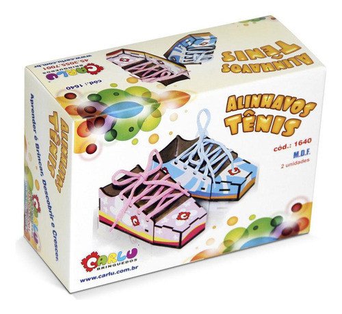 Alinhavos Tênis Madeira 1640 - Carlu 1