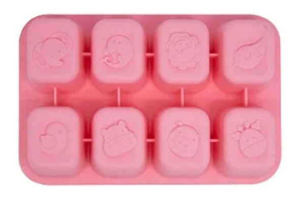 Forma Para Congelar C/ 8 Compartimentos Porquinho - Marcus & 1 Forma Para Congelar C/ 8 Compartimentos Porquinho - Marcus & 1
