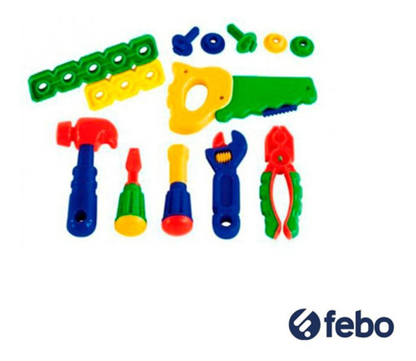 Kit Juego Herramientas P/ Niño De Juguete Calesita Infantil 1