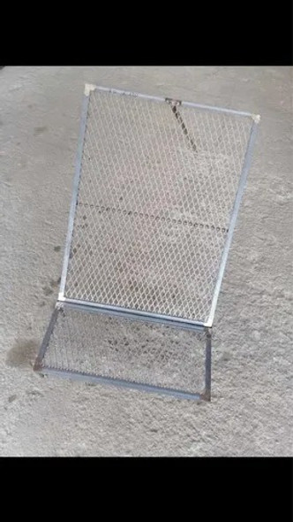 Parrilla Movil 70 X 1.20mt En Metal Desplegado 1