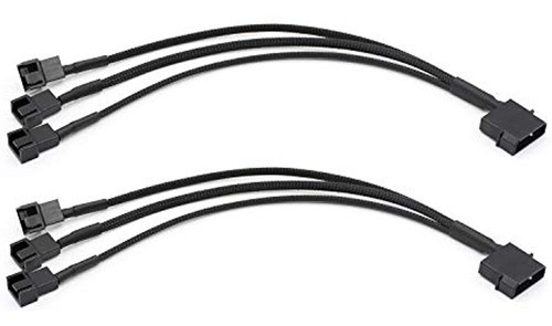 Paquete De 2 Molex A 3 X 3 Pines O 4 Pines Computadora Pc Es 0