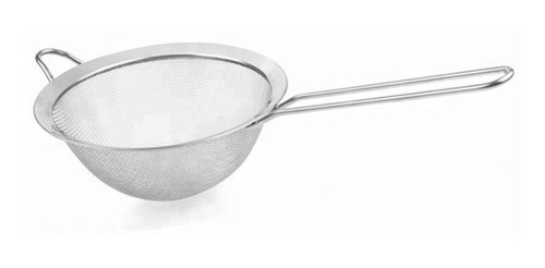 Colador Cernidor Diámetro 20 Cms Malla De Alambre Mango Inox 0