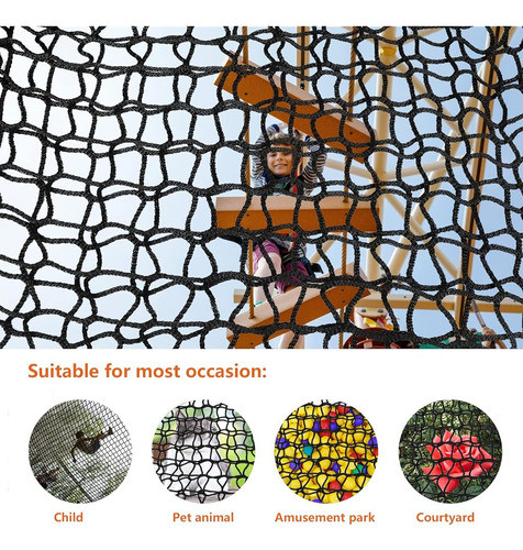 Red De Seguridad Del Patio De Recreo De Los Niños De 6,5 X 9 1