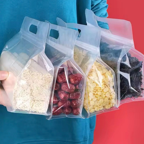 Bolsa Hermética De Alimentos Con Manija 21x28cm X20u 1