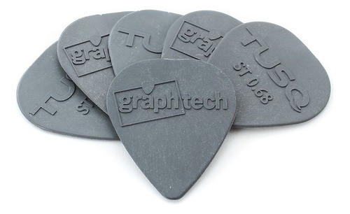 Pack X72 Puas Tusq Pqp-0068-g72 Tamaño Normal Pick 68mm Gris 0